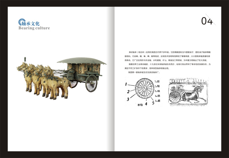 精工轴承行业产品画册印刷