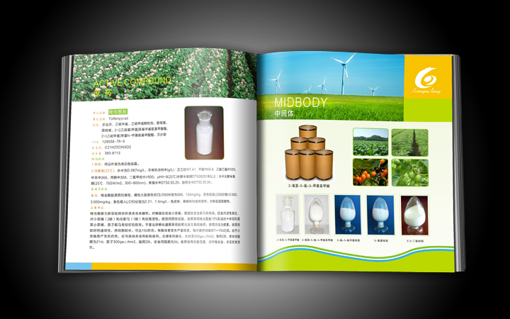 生物科技公司宣传画册印刷