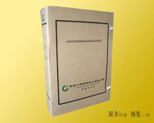 档案袋印刷展示保险公司业务档案袋印刷